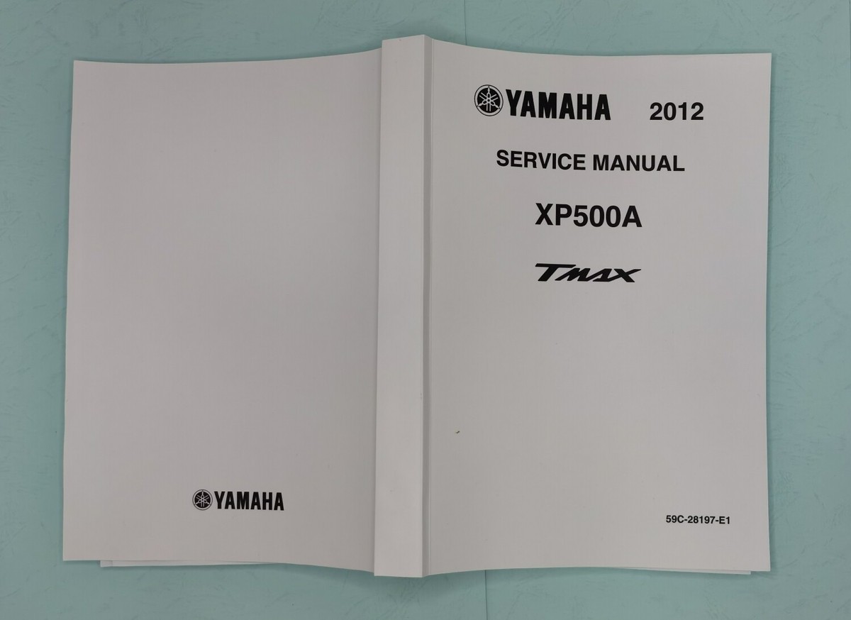 YAMAHA T-MAX 500 2012 SERVICE MANUAL PARTS CATALOGUE ONE SET
