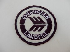 Vintage Evergreen Landfill Michigan Waste Management Green Related Patch BIS