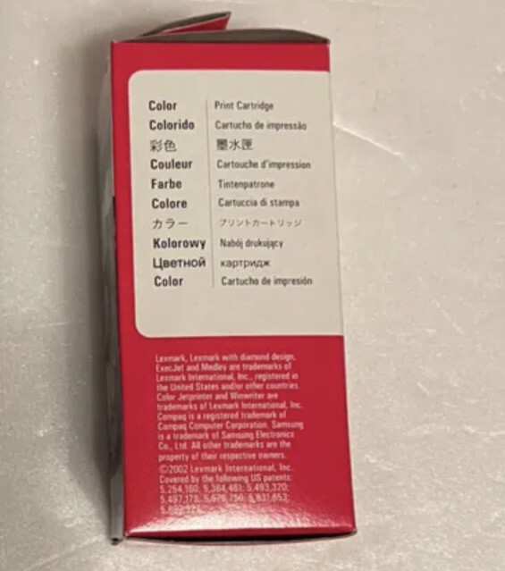 13619hc Ink Genuine Lexmark 13619HC Color Ink Cartridge New in Box set of 2 | eBay