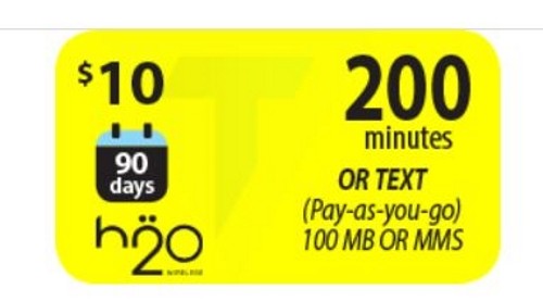 H2O Wireless SIM Card 3 In 1 Standard / Micro/ Nano Sizes Select Your Plan - Foto 8