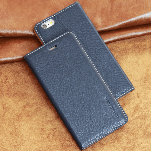 Luxury Leder Schutzhülle f. Apple iPhone 6,6s Tasche Case Cover Smartphone Handy - Picture 6 of 17