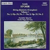 Spohr – String Quintets Vol. 1 (Danubius String Quartet) [Marco Polo CD 73009935