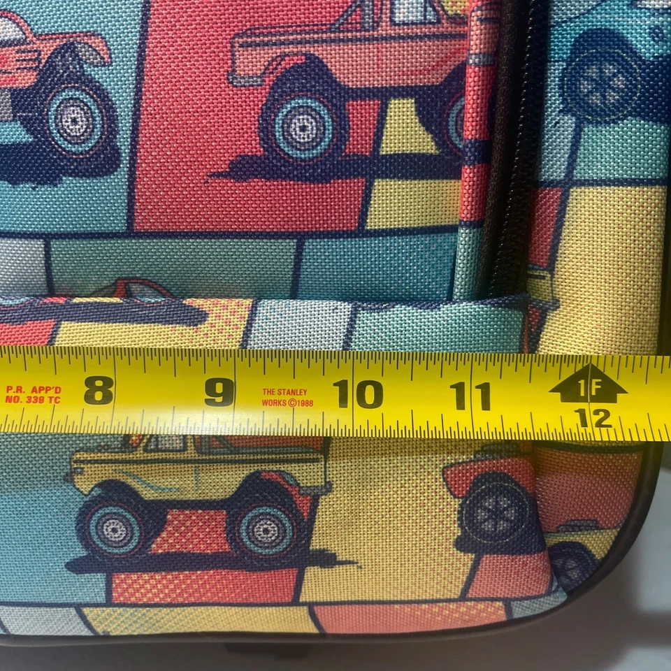 DOS estuches de mano Protege 18" para niños piloto Monster Trucks y coches lado blando a juego Foto 4 de 4