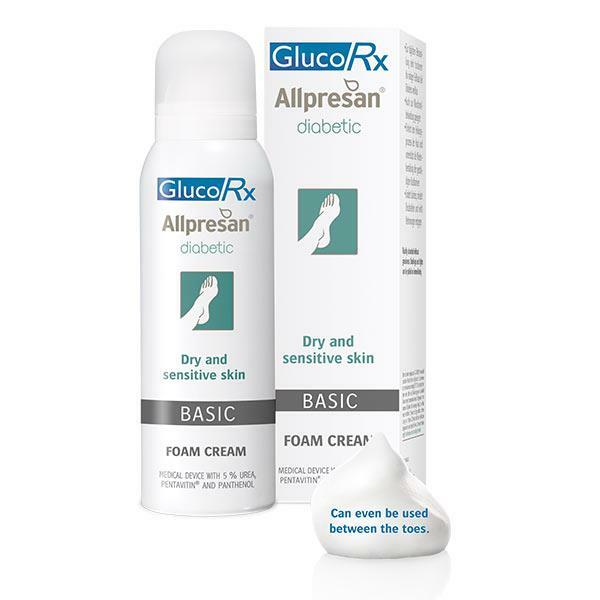Glucorx Allpresan Diabetic Foot Foam Cream Basic 300Ml X1 - Image 3