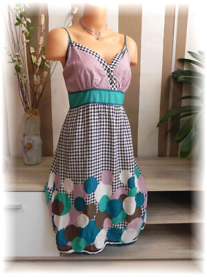 Miss Lisa (aus Spanien) * hübsches weiches Träger- Kleid Jersey * Gr. 38 M/L