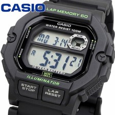 CASIO WS-1400H-1AV Cheap Casio Chipkashi Digital 60 Lap Memory Unisex New No Box