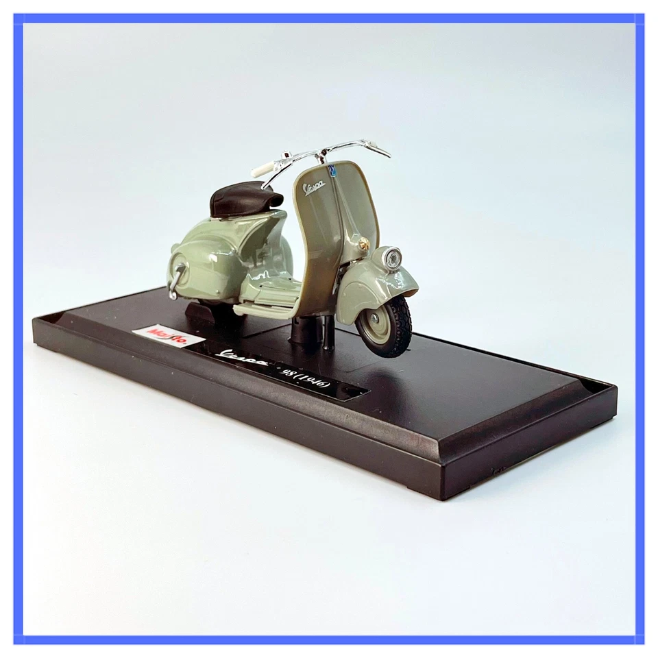 vespa modellino Maisto 1/18 die cast Modellini moto 1946 modellismo statico - Immagine 2 di 4