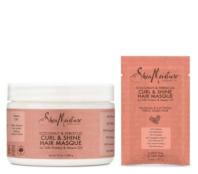 Shea Moisture Coconut & Hibiscus Curl & Shine Hair Masque
