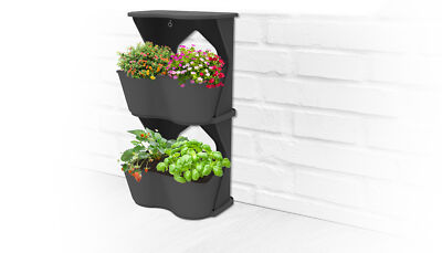 Romberg BOQUBE Flexi Garden, 2er Set Vertikales und horizontales Pflanzsystem, 5