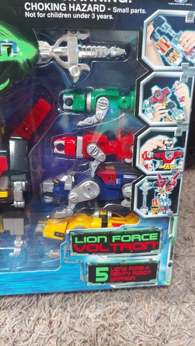 Trendmasters 1998 Lion Force Voltron The Third Dimension Open Box RARE - Picture 4 of 14