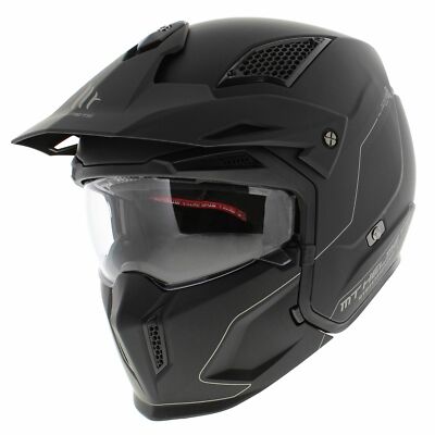 MT Streetfighter S SV Helmet Matt Black (Full Black Edition)