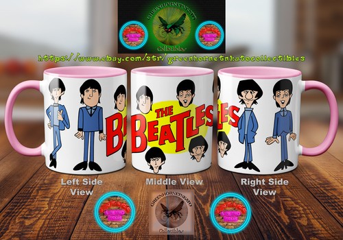 The Beatles Cartoon Series (1965 - 1967) 11 oz Hot/Cold Beverage Mug (18 Colors) - Picture 14 of 36