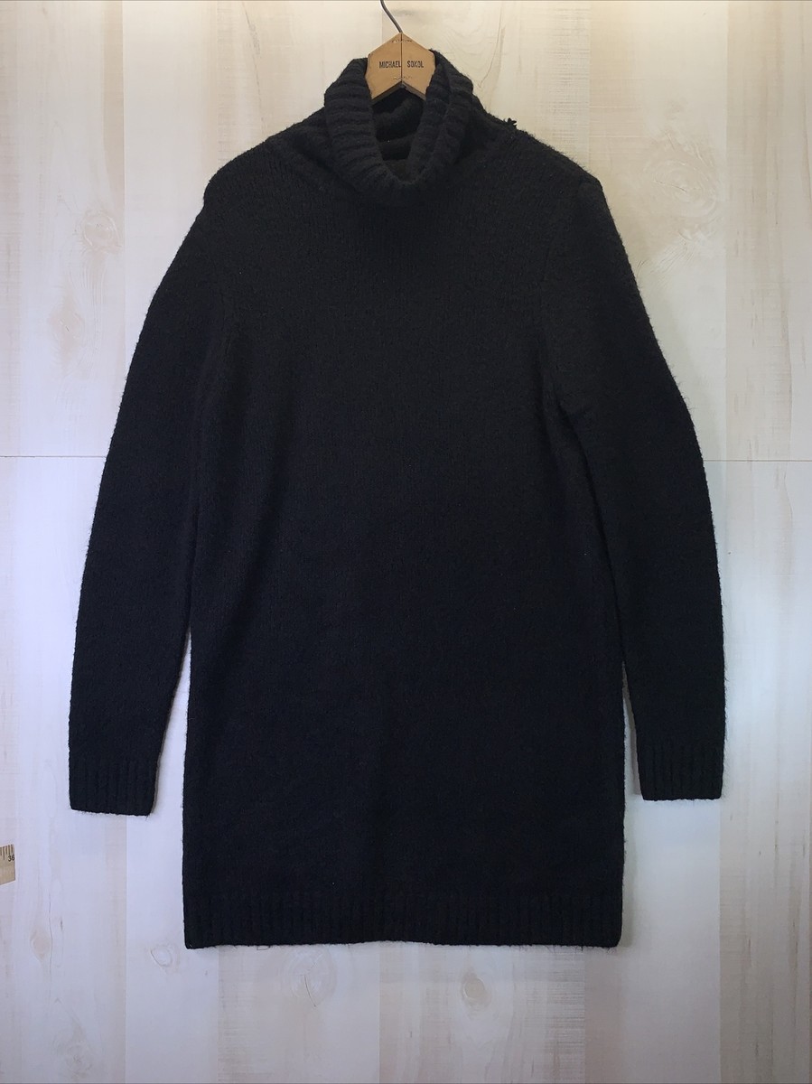 black sweater dress forever 21 Forever 21 Ribbed Sweater-Knit Midi Dress Black