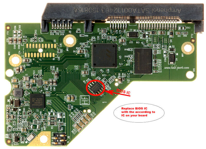 2060-800055-002 REV P1 Digital PCB HDD Logic Board | eBay