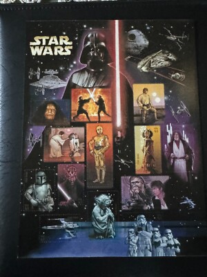 Scott #4143 Star Wars Pane of 15 41¢ Stamps (2007)
