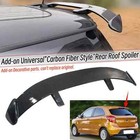Universal Rear Roof Spoiler Wing Carbon Fiber Style Fit For Ford KA+ 2016-2019