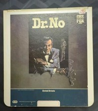 Dr. No - CED SelectaVision Videodisc, 1962 Action 007 James Bond Sean Connery