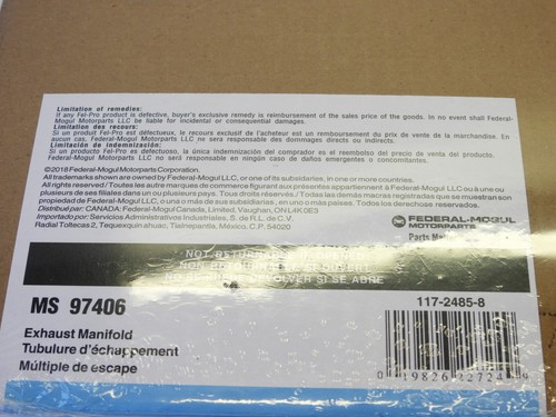 Fel-pro MS97406 Exhaust Manifold Gasket Set For 2004-2010 Ford 4.6L 5.4L-V8 - Picture 3 of 3