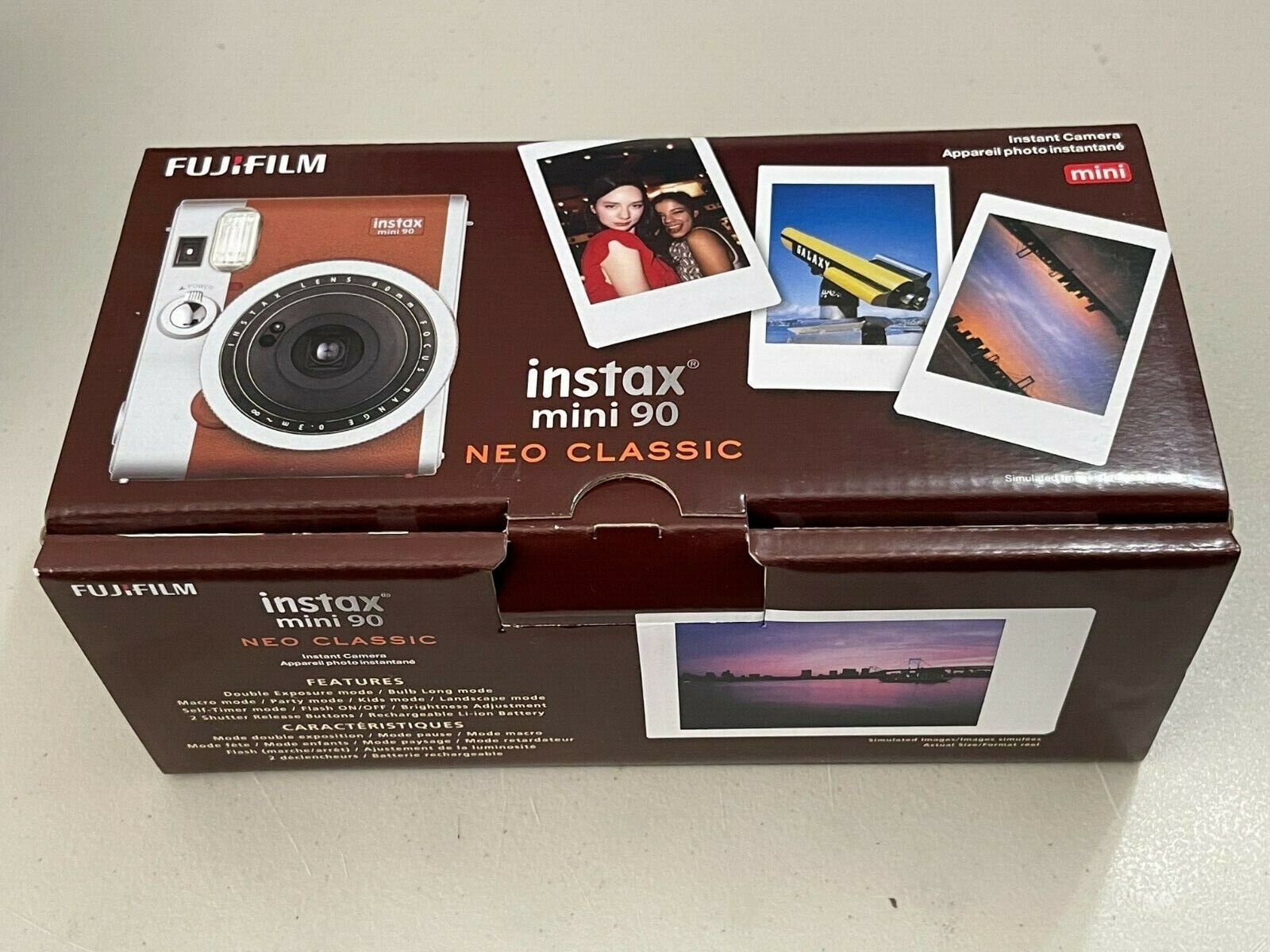 FUJIFILM Instax Mini 90 Neo Classic Marron