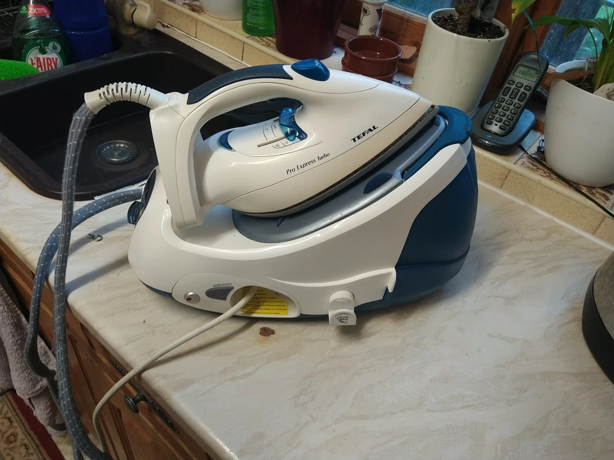 Tefal Steam Generator Iron. Pro Express Turbo Auto Clean eBay