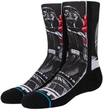 STANCE KID S STAR WARS MANGA VADER BLACK LARGE SOCK