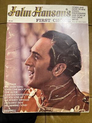 John Hanson's First Choice Songbook Musiknoten VOLLSTÄNDIGE LISTE ANSEHEN