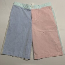 Vineyard Vines Colorblock Pinwale Chino Shorts Blue, Pink, Green etc. Size 16