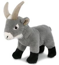 SUPER-SOFT PLUSH - GREY GOAT 12"