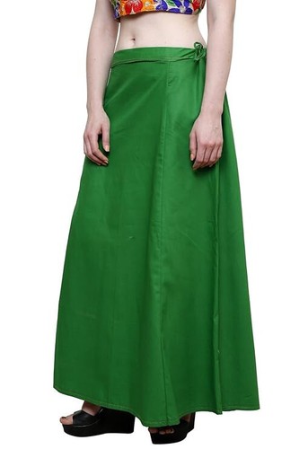 Traditional Readymade Cotton Straight Shapewear Women Girl Saree Underskirt- 5PC - Picture 4 of 5