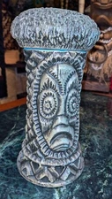 Gecko South Sea Arts- 2015 Ali’I Palm Guanko Custom 1 of 1 Glaze Tiki Mug