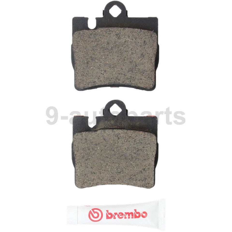 Rotores de freno traseros Brembo OE pastillas de cerámica para Mercedes-Benz CL55 AMG 2001-2002 Foto 3 de 4