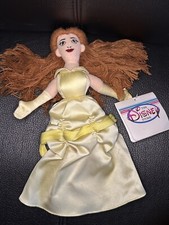 Disney Store - Beauty and the Beast - Belle - Mini Bean Bag Plush 8" - Brand New