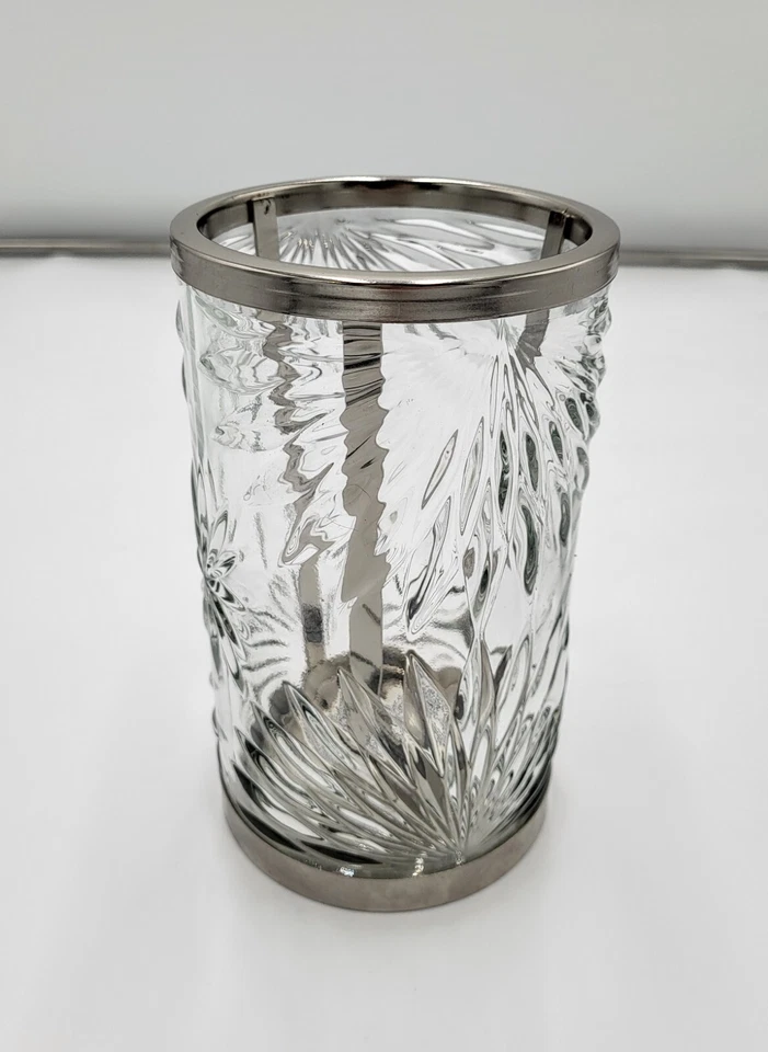 Candelabro de cristal Bath Body Works Starburst alto 7" boda Foto 3 de 4