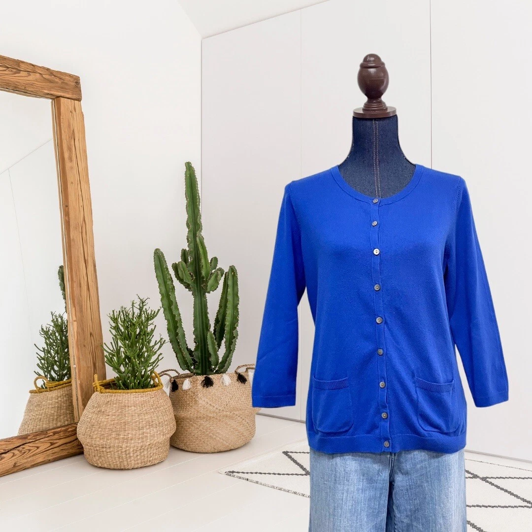 Talbots pima cotton cardigan clearance