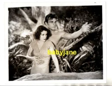 BUSTER CRABBE FRANCES DEE ORIGINAL 8X10 PHOTO 1934 KING OF THE JUNGLE