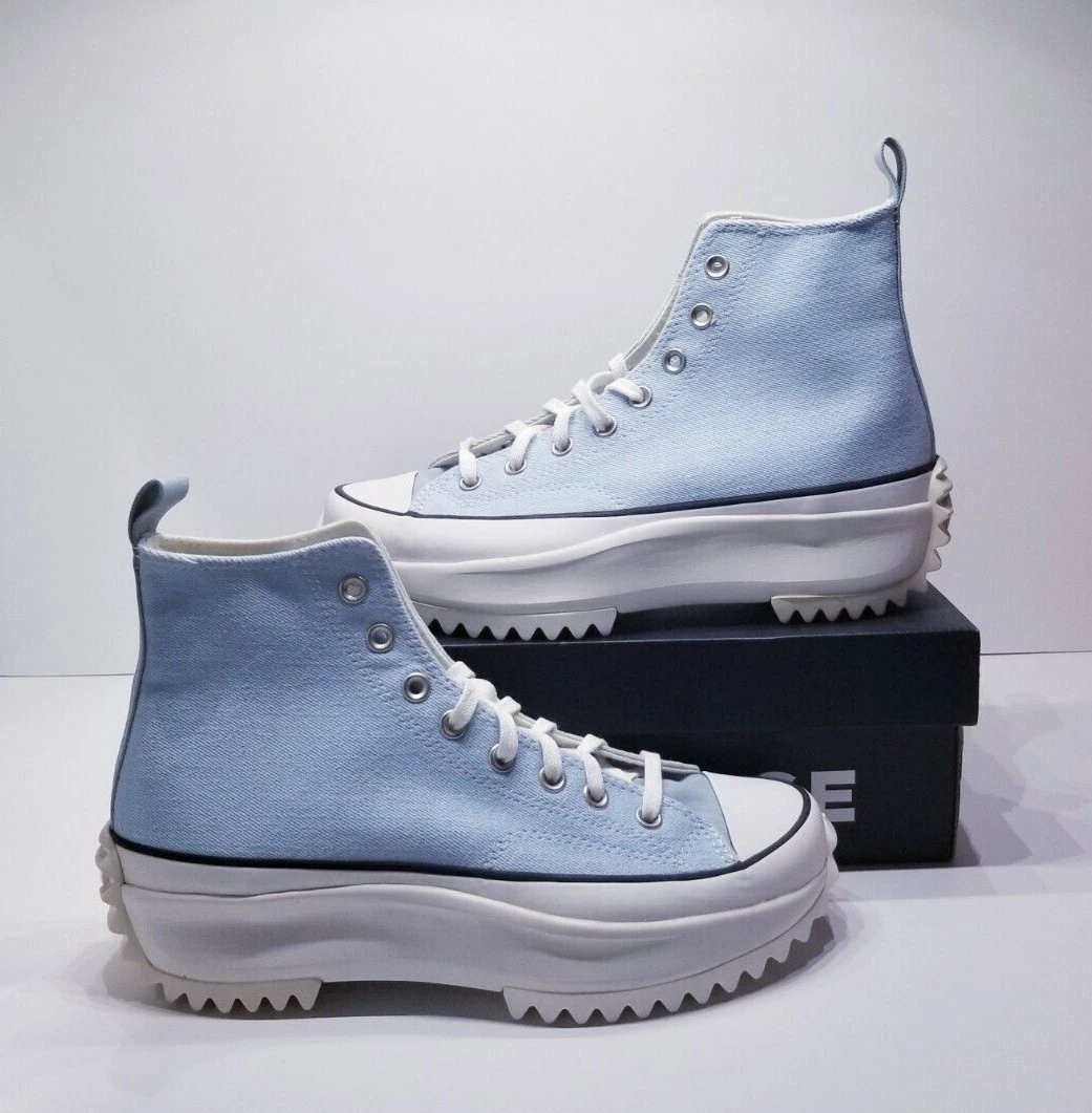 Converse Run Star Hike Hi Denim Blue Green 171894C Mens Womens