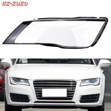 For Audi A7 S7 RS7 2012-2015 Left Front Headlight Clear Lens Cover High Quality