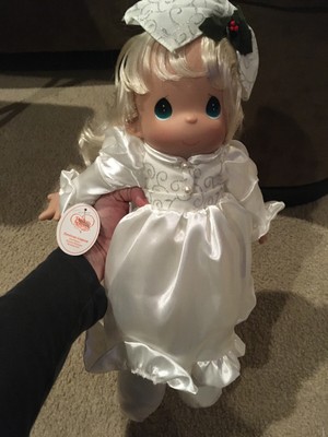 precious moments christmas stocking dolls