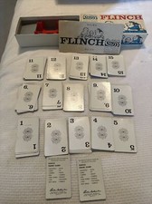 Parker Brothers Flinch Famous Card Game 693 1963 Complete