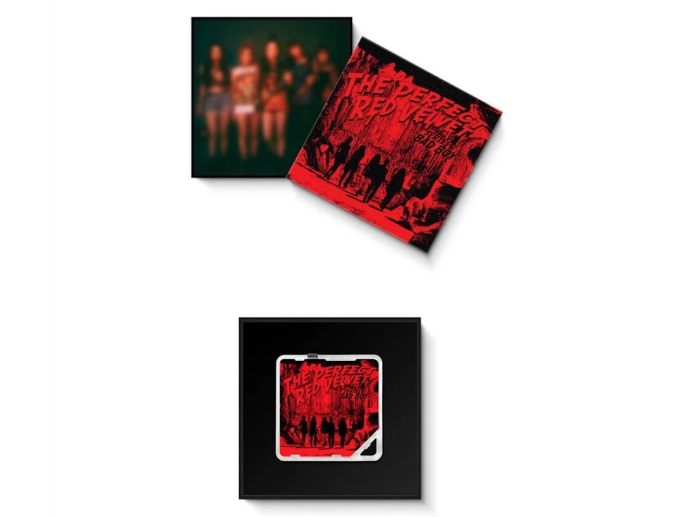 RED VELVET 2nd Repackage Album The Perfect Red Velvet Kihno Kit+Card+Photo+Gift - Image 4 of 4
