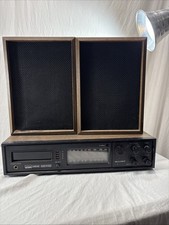 Vintage Montgomery Ward Airline Am/fm 8 Track Stereo With Original Speakers