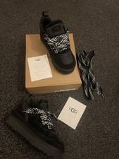 UGG Lowmel Trainers In Black. Size Uk 6 Brand New In Box Same Day Postage In UK