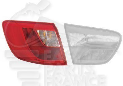 Remplacer feu arrière Seat Ibiza Break 2008-2012 côté conducteur extérieur cassé
