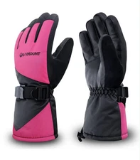 rivmount Ski Snow Gloves Men Women, Waterproof 3M Thinsulate Warm Touchscreen 