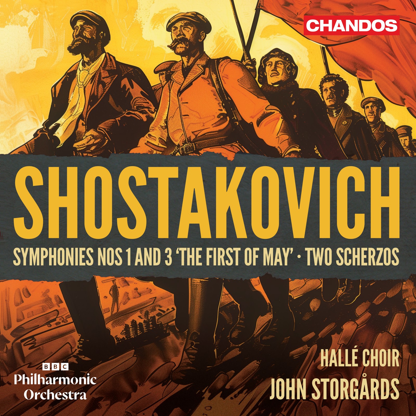 Hallé Choir, BBC Philharmonic Orchestra - Shostakovich: Symphonies Nos. 1 & 3