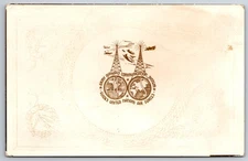 Military~Logo~Army Airways Communication System~Guide WWII Air Forces~1940s RPPC