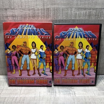 Space Sentinels /The Freedom Force - Complete Series (DVD, 2-Disc Set, w/Insert)