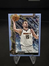 🏀🎄 2025-26 Topps Holiday Glitter Nikola Jokic H78 Light Blue Parallel 🏀🎄 MVP