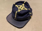 CIVIL WAR US UNION STAFF INFANTRY WOOL  CAPTAIN OFFICER KEPI CAP-MEDIUM