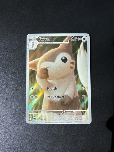 Pokémon TCG Furret Journey Together 168/159 Illustration Rare Mint